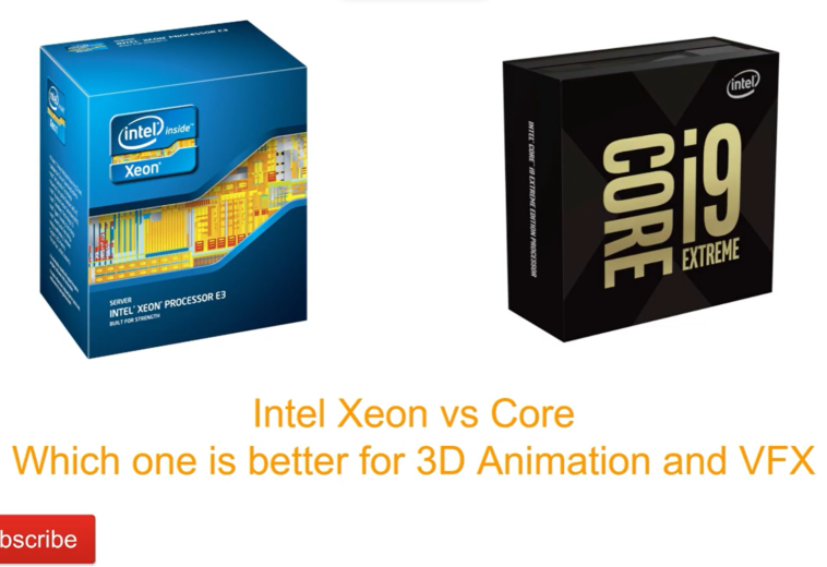 Intel Xeon vs i9 for 3D Animation and VFX Work | Choosing the Right Processor
