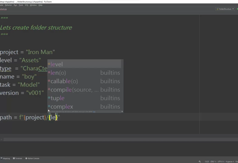 Create Folder Structure Using Python | Streamline Your VFX Pipeline