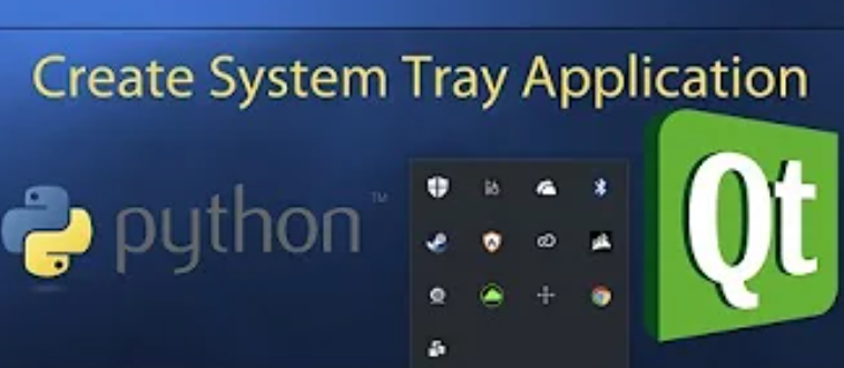 Creating a System Tray Application using Python and Qt | VFX Pipeline Tutorial